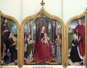 Triptych of the Sedano Family Gerard David